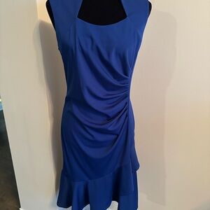 Grace Karin Royal Blue Asymmetrical Dress size small
